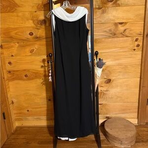 Rachel Kate Black and White Gown